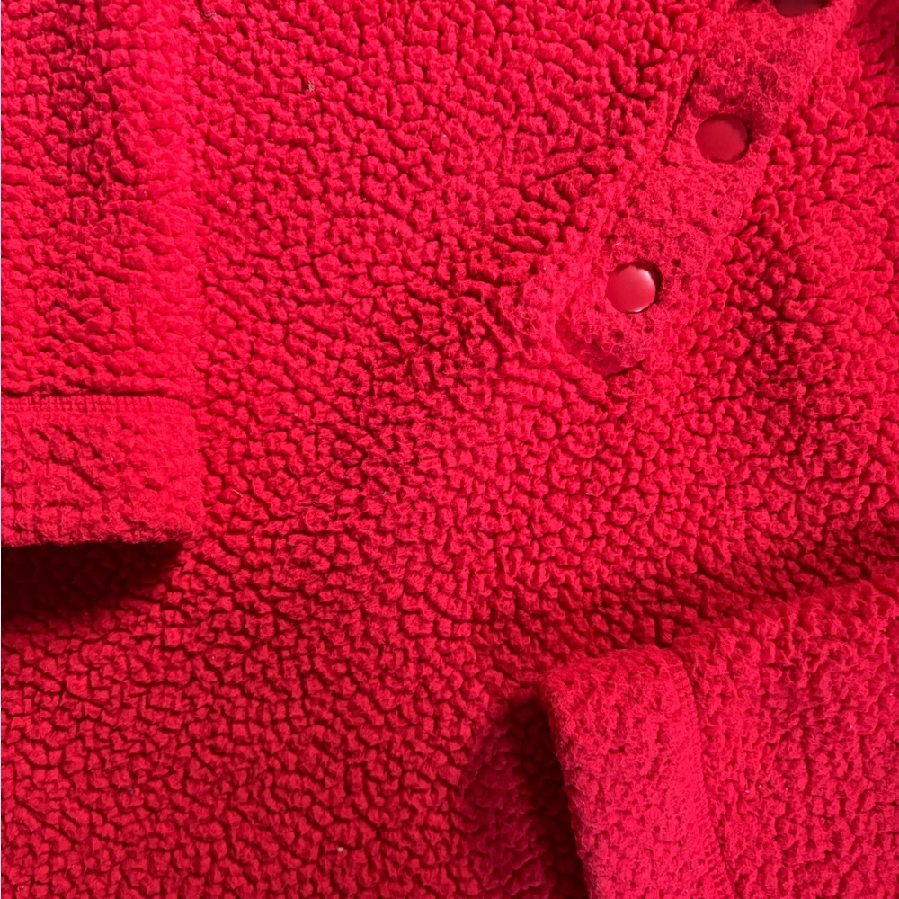 Aerie Half-Button Sherpa Pullover (last photo for fit reference) - Picture 3 of 6